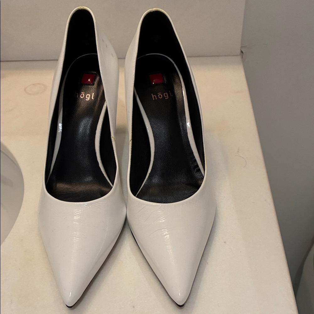 Women's Classic White Heels